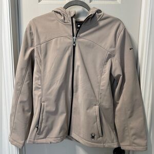 Spyder size Large taupe colored jacket